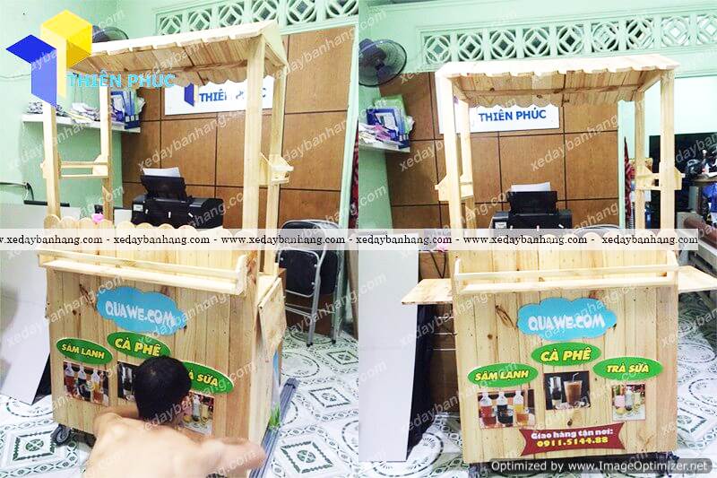xe go ban cafe nuco giai khat