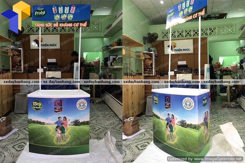 booth nhua lap rap sampling
