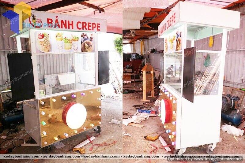 xe ban banh crape