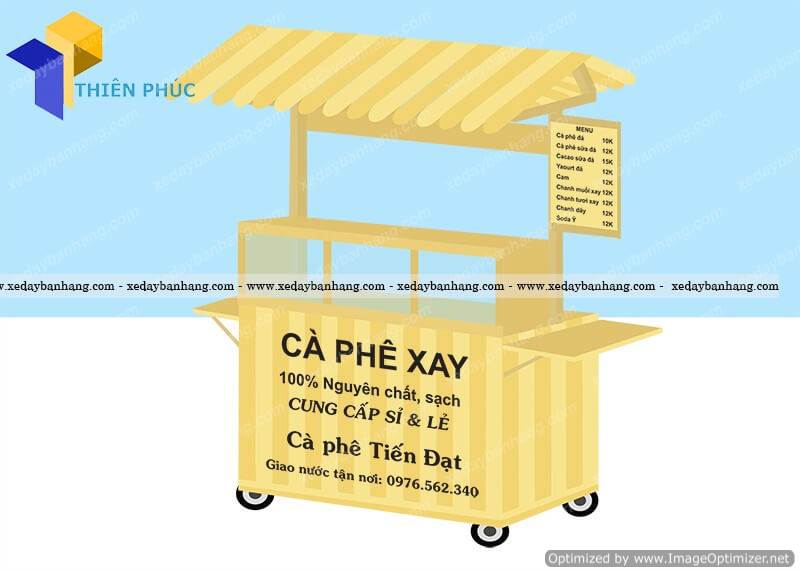 xe go ban ca phe