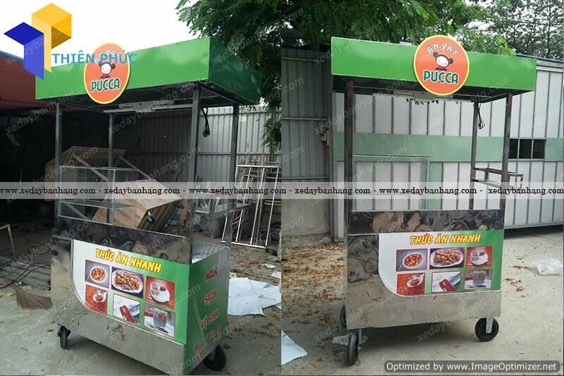 mau xe ban thuc an nhanh