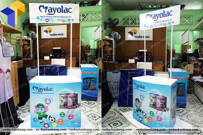 booth nhua lap rap MAYOLAC