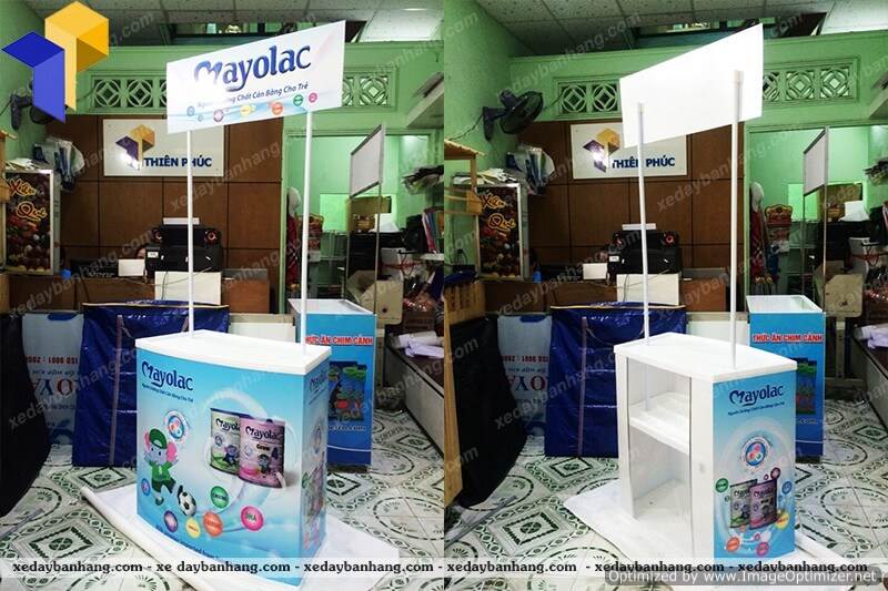 quay booth nhua MAYOLAC