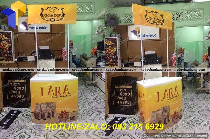 booth lap rap ban hang sieu thi