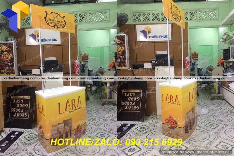 booth nhua ban hang lap rap